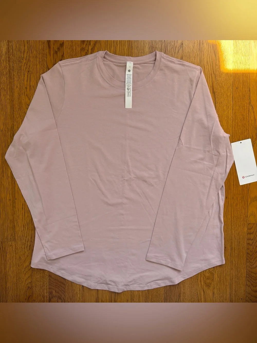 NWT - Lululemon Love Long Sleeve Shirt in Pink Peony (16)